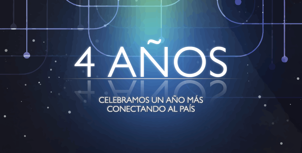 Celebramos un año más de conectando al país